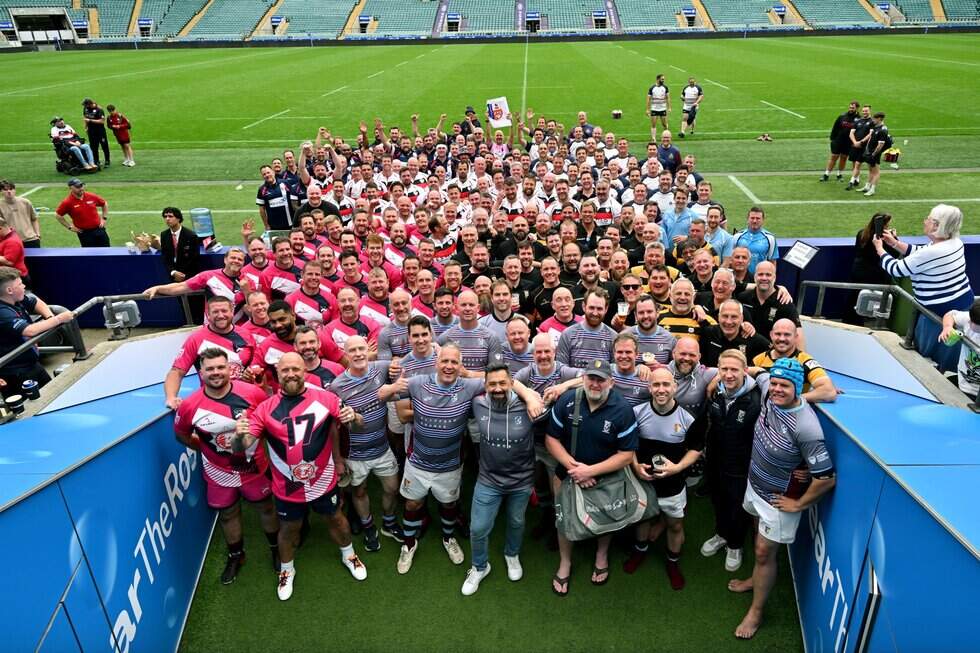 Andrew at RFU Injured Players Foundation